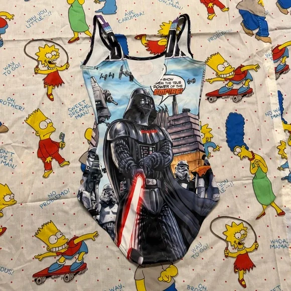 Blackmilk Star Wars Darth Vader Swimsuit - Picture 5 of 6
